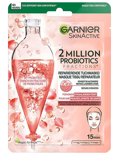Garnier Probiotics Tuchmaske Produktabbildung